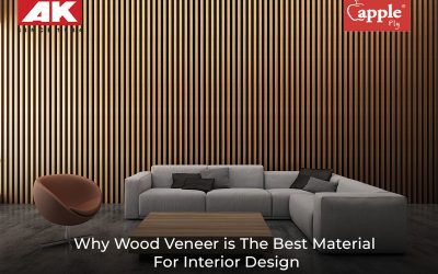 Why Wood Veneer is The Best Material For Interior Design