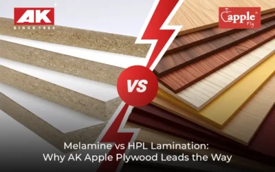 Melamine vs HPL Lamination: Why AK Apple Ply Leads the Way?