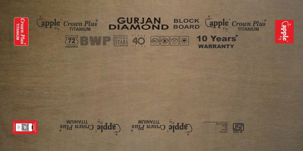 AK Appleply Crown Plus+ Titanium Block Board