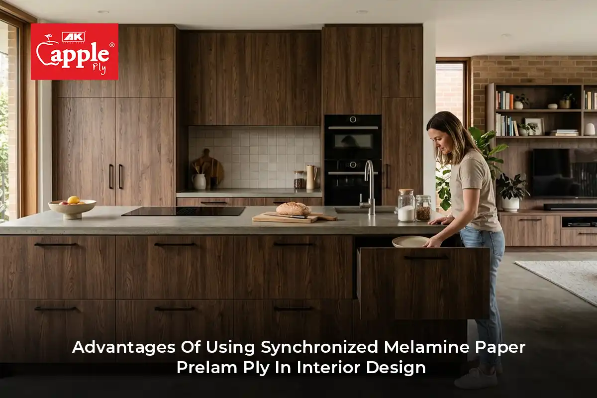 Synchronized Melamine Prelam Plywood for Interiors