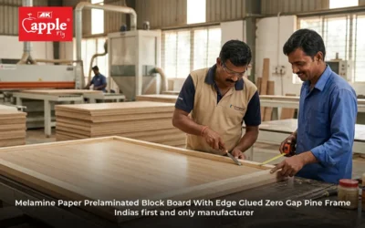 Prelaminated Block Board Manufacturer India: India’s First Edge Glued Zero Gap Pine Frame